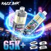 Razz Bar 65000 65K+ Puffs Disposable Vape | High Capacity Rechargeable Vape with Adjustable Airflow product image
