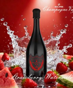 Solaris Champagne 30000 30K Puffs 2% Rechargeable LED Light Disposable Vape in Strawberry Watermelon flavor