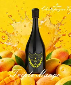 Solaris Champagne 30000 30K Puffs 2% Rechargeable LED Light Disposable Vape in Triple Mango flavor