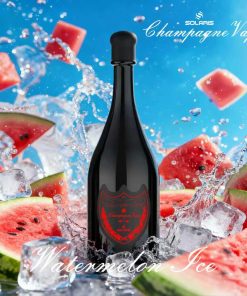 Solaris Champagne 30000 30K Puffs 2% Rechargeable LED Light Disposable Vape in Watermelon Ice flavor