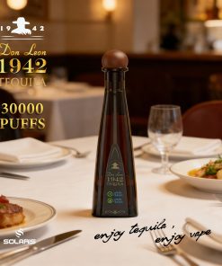 Solaris Tequila Don Leon 1942 30000 30K Puffs Rechargeable Battery Display Disposable Vape product image
