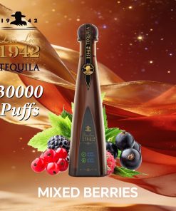 Solaris Tequila Don Leon 1942 30000 30K Puffs Rechargeable Battery Display Disposable Vape in Mixed Flavors flavor