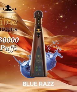 Solaris Tequila Don Leon 1942 30000 30K Puffs Rechargeable Battery Display Disposable Vape in solaris tequila don leon 1942 30000 30k bllue razz flavor