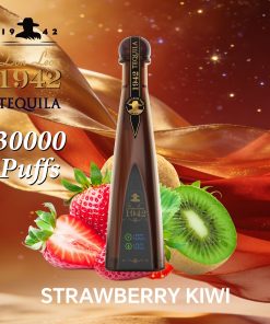 Solaris Tequila Don Leon 1942 30000 30K Puffs Rechargeable Battery Display Disposable Vape in Strawberry Kiwi flavor