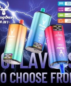 Stag Bar 4in1 80000 80K Puffs Rechargeable LCD Display Disposable Vape EU Warehouse product image