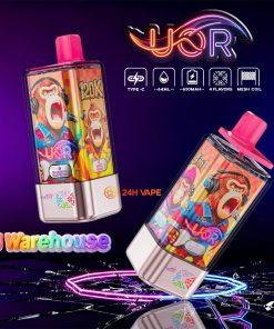 UOR 120000 120k Puffs 4 in 1 Flavors LED Display Disposable Vape EU Warehouse in Mixed Flavors flavor