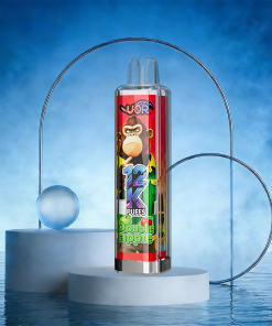 UOR Crystal 12000 12K Puffs Puffs Rechargeable Disposable Vape EU Warehouse in Double Apple flavor