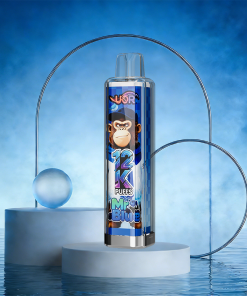 UOR Crystal 12000 12K Puffs Puffs Rechargeable Disposable Vape EU Warehouse in Mr Blue flavor