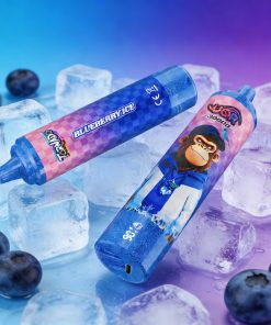 UOR Tornado 30000 30K Puffs LED Display Disposable in Blueberry Ice flavor