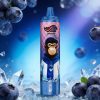 UOR Tornado 30000 (30 000 bouffées) avec écran LED, cigarette électronique jetable rechargeable, stockée dans un entrepôt de l'UE, saveur Blueberry Ice