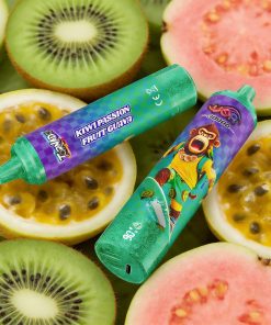 UOR Tornado 30000 30K Puffs LED Display Disposable in Kiwi Passion Fruit Guava flavor