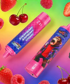 UOR Tornado 30000 30K Puffs LED Display Disposable in Strawberry Raspberry Cherry flavor