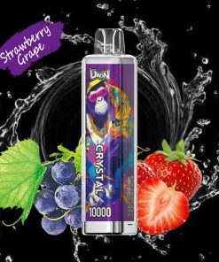 Uwin Crystal 10000 10K Puffs Disposable Vape Edition in 2. Grape Ice flavor