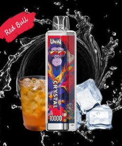 Uwin Crystal 10000 10K Puffs Disposable Vape Edition in 22. Red Bull flavor