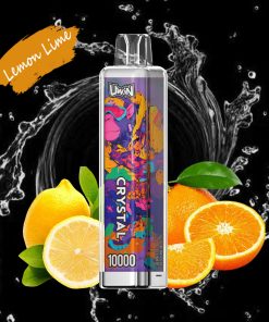 Uwin Crystal 10000 10K Puffs Disposable Vape Edition in 30. Lemon Lime flavor