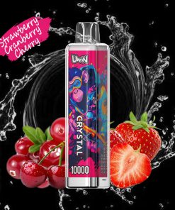 Uwin Crystal 10000 10K Puffs Disposable Vape Edition in 6. Cherry Ice flavor