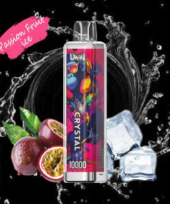 Uwin Crystal 10000 10K Puffs Disposable Vape Edition in 8. Kiwi Passion Fruit Guava flavor