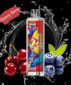 Uwin Crystal 10000 10K Puffs Disposable Vape Edition in uwin crystal 10000 10k cherry berry flavor
