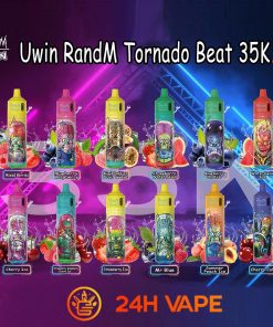 Uwin RandM Tornado 35000 35K Puffs Edition RGB Lights Disposable random flavor option image