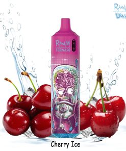 Uwin RandM Tornado 35000 35K Puffs Edition RGB Lights Disposable in uwin randm tornado 35000 35k cherry ice flavor
