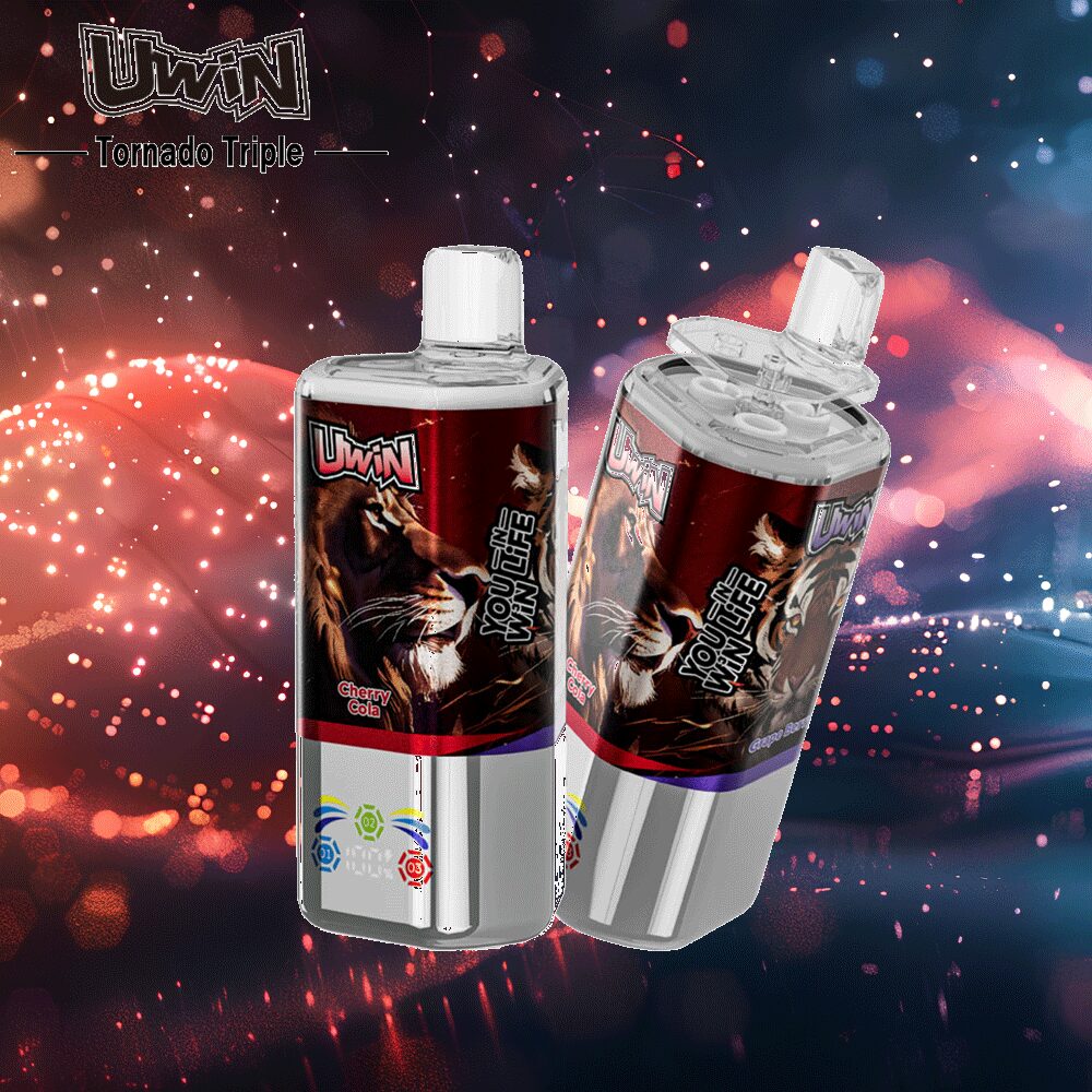 Uwin Tornado Triple 60000 60K Puffs 3 in 1 Flavors Rechargeable LED Display Disposable Vape product image