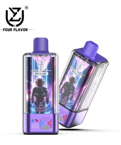 UZY Four Flavors 100000 100K Puffs Crystal 4 In 1 Flavors Rechargeable LED Display Disposable Vape product detail image