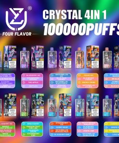 UZY Four Flavors 100000 100K Puffs Crystal 4 flavor options image