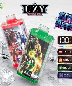 UZY Crystal Star 60000 60K Puffs Smart Display Rechargeable Disposable Vape product image
