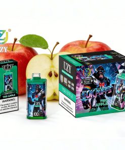 UZY Crystal Star 60000 60K Puffs Smart Display Rechargeable Disposable Vape in uzy crystal star 60000 60k two apple flavor