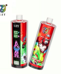 UZY Shisha Hookah King 120000 120K Puffs Smart Screen LED Display Disposable DTL in Watermelon Ice flavor