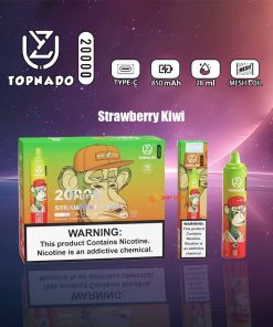 UZY Tornado 20000 20K Puffs LED Display Edition Disposable in Strawberry Kiwi flavor