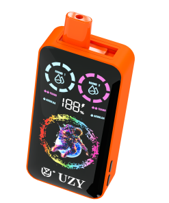 UZY Tornado 30000 30K Puffs Double Taste RGD Screen Display Disposable Vape in Blue Razz Lemonade & Watermelon Bubblegum flavor