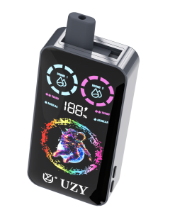 UZY Tornado 30000 30K Puffs Double Taste RGD Screen Display Disposable Vape in Blueberry Ice & Black Dragon Ice flavor