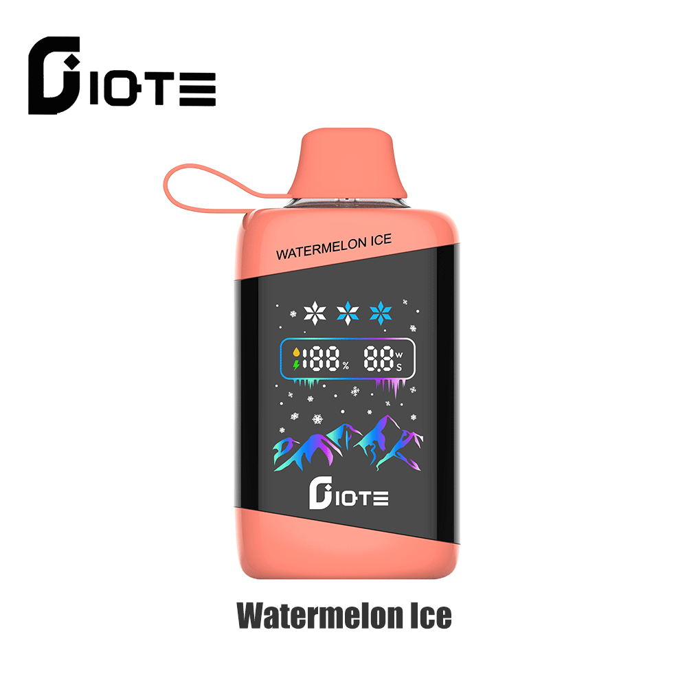 UZY Tornado 30000 30K Puffs Double Taste RGD Screen Display Disposable Vape in iqte 45000 45k watermelon ice flavor