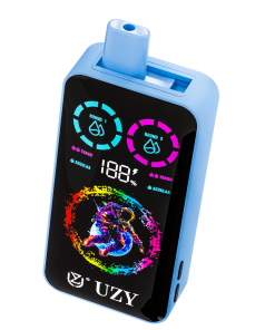 UZY Tornado 30000 30K Puffs Double Taste RGD Screen Display Disposable Vape in Watermelon Ice & Lemon Lime flavor