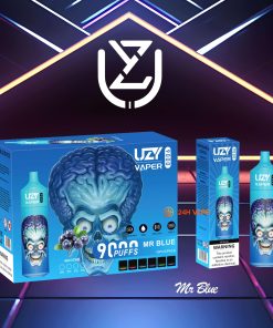 UZY Vaper 9000 Puffs 0% 2% 3% 5% Nicotine Disposable random flavor option image