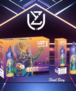 UZY Vaper 9000 Puffs 0% 2% 3% 5% Nicotine Disposable random flavor option image