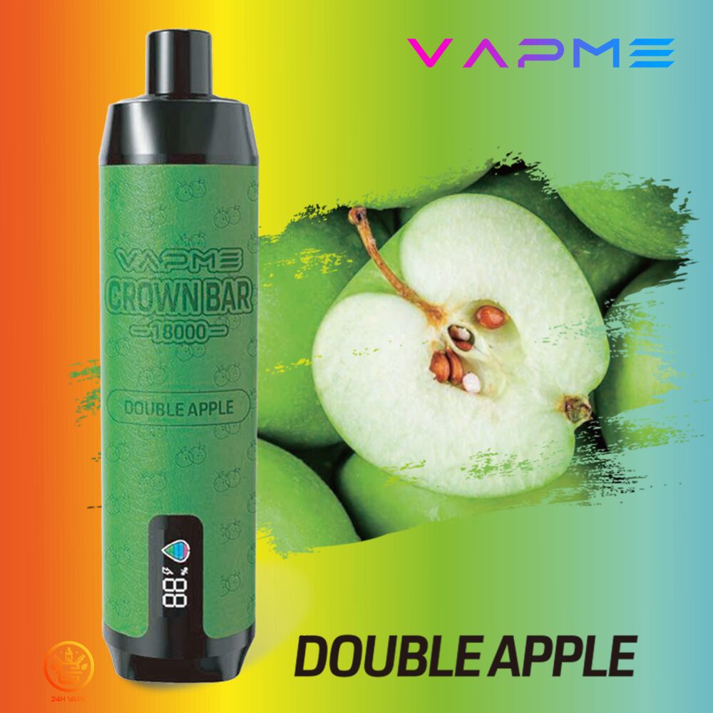 VAPME Crown Bar 18000 Pro Max Leather Disposable Vape Pen 18000 puffs in Random Flavors 2136a23d flavor