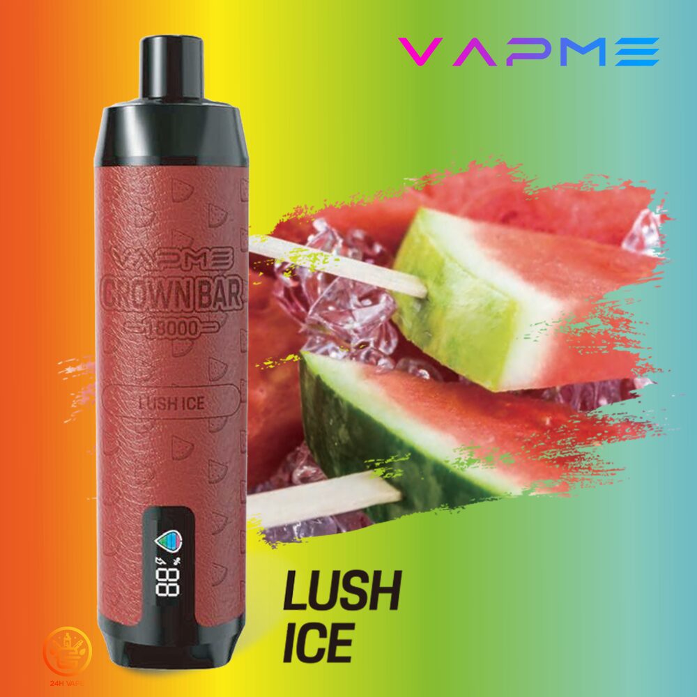 VAPME Crown Bar 18000 Pro Max Leather Disposable Vape Pen 18000 puffs in Random Flavors 5406137a flavor