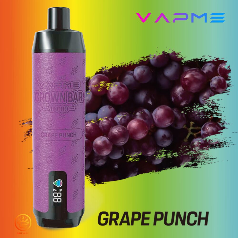 VAPME Crown Bar 18000 Pro Max Leather Disposable Vape Pen 18000 puffs in Random Flavors 984d842b flavor