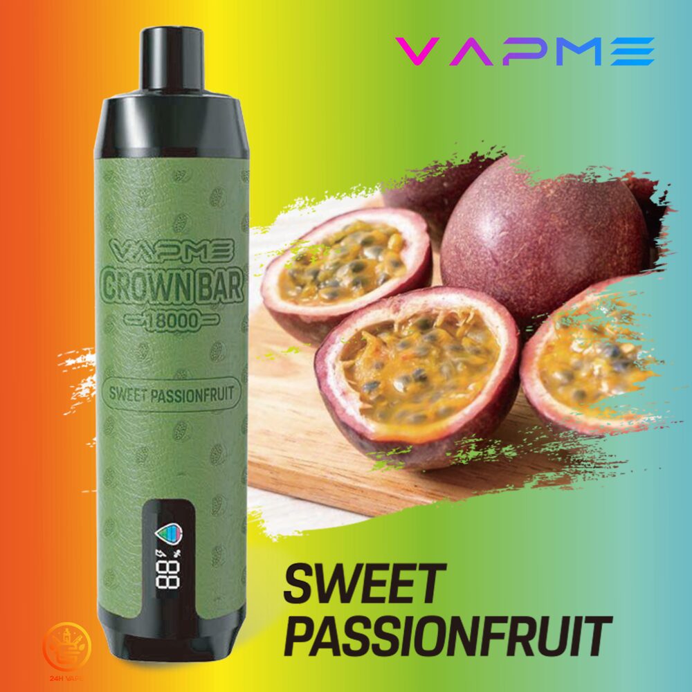 VAPME Crown Bar 18000 Pro Max Leather Disposable Vape Pen 18000 puffs in Random Flavors Af5264e0 flavor