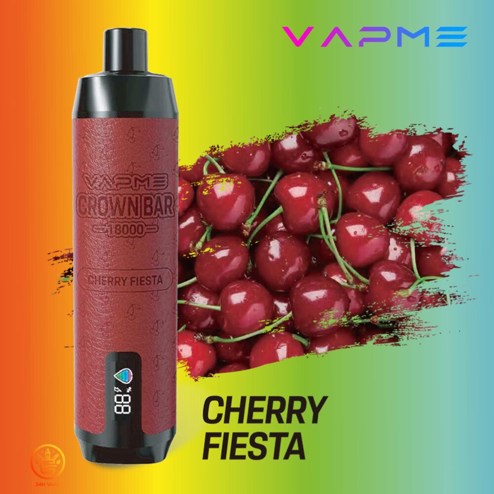 VAPME Crown Bar 18000 Pro Max Leather Disposable Vape Pen 18000 puffs in Random Flavors B0d24ea9 flavor