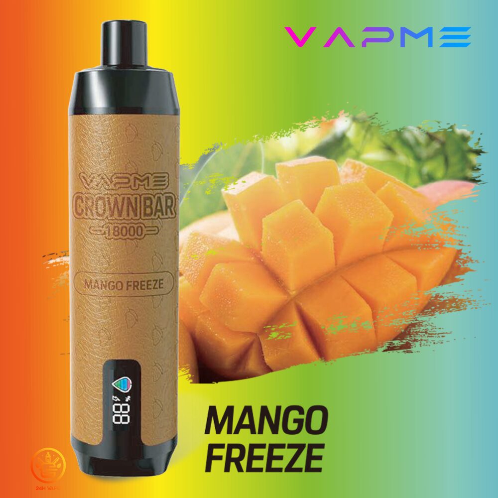VAPME Crown Bar 18000 Pro Max Leather Disposable Vape Pen 18000 puffs in Random Flavors B22d13eb flavor