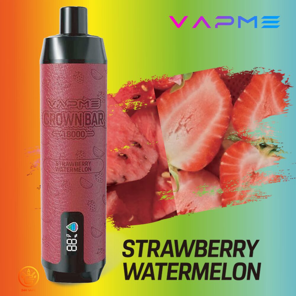 VAPME Crown Bar 18000 Pro Max Leather Disposable Vape Pen 18000 puffs in Random Flavors flavor