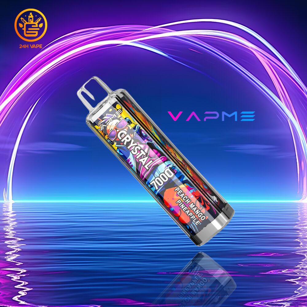 VAPME Crystal 7000 Puffs Disposable Vape Original Edition in Random Flavors Bd3b6cd7 flavor