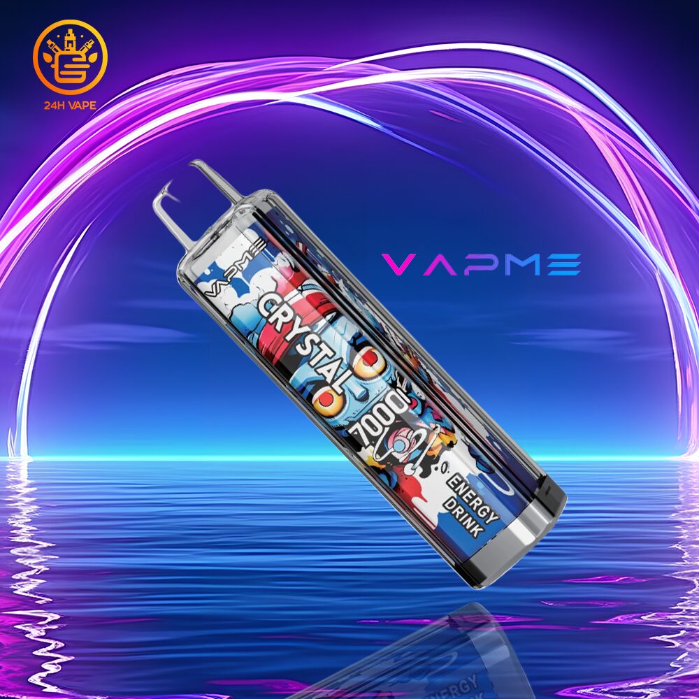 VAPME Crystal 7000 Puffs Disposable Vape Original Edition in Random Flavors Ece3c1c8 flavor