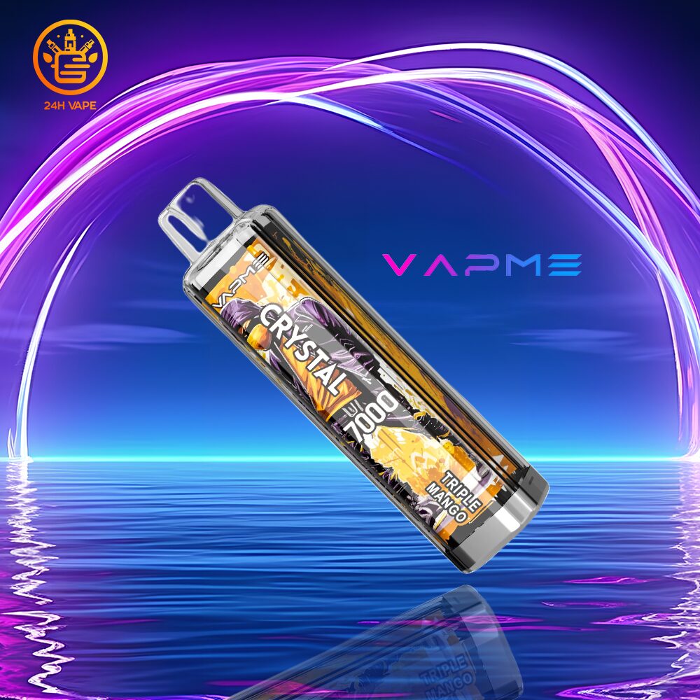 VAPME Crystal 7000 Puffs Disposable Vape Original Edition in Random Flavors F1058e2b flavor