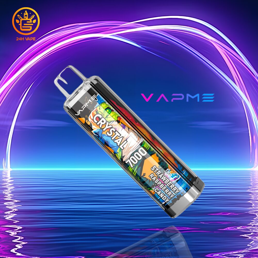 VAPME Crystal 7000 Puffs Disposable Vape Original Edition in Random Flavors flavor