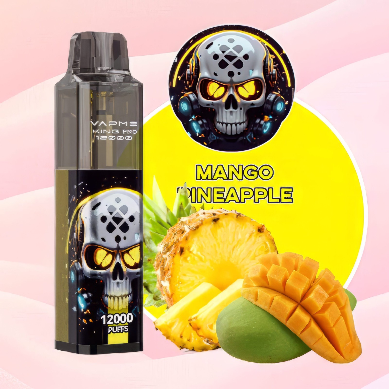 VAPME King Pro 12000 Puffs Original Edition Disposable Vape Pen in Random Flavors D986af44 flavor