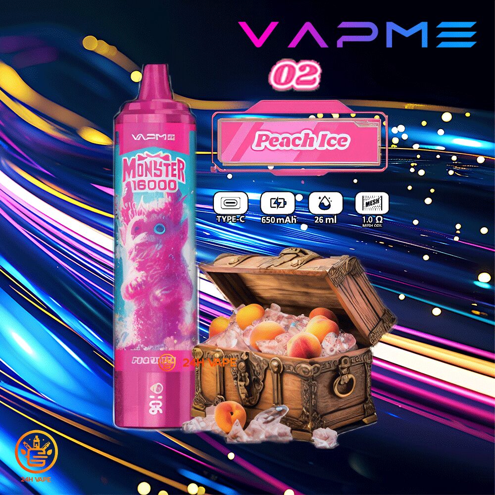 VAPME Monster 16000 Puffs LED Display Edition Disposable random flavor option image